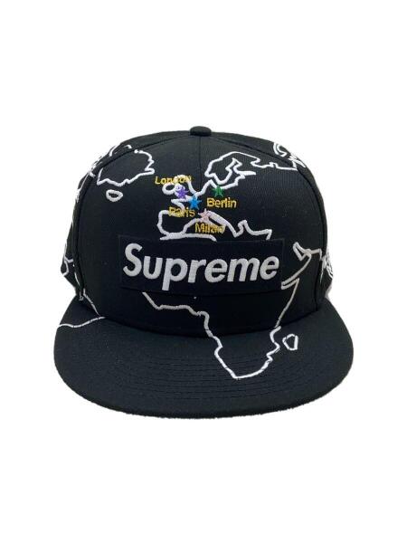 Supreme(シュプリーム) / キャップ/7 1/2/ウール/BLK/メンズ/Worldwide
