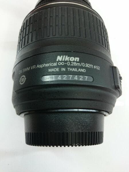 Nikon(ニコン) / レンズ/AF/DX SWM VR Aspherical ∞-0.28m/0.92ft Φ52