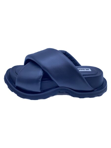JIL SANDER(ジルサンダー) / クロスストラップ/サンダル/37/BLK | 中古
