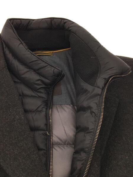 MOORER(ムーレー) / ダウンチェスターコート/48/ウール/BLK/無地