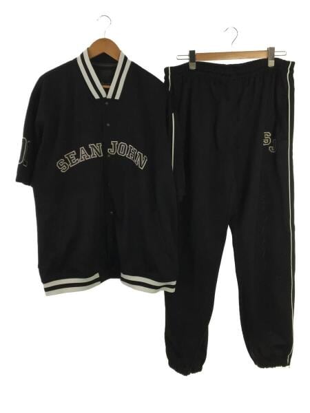 SEAN JOHN(ショーンジョン) / セットアップ/XL/コットン/BLK | 古着の