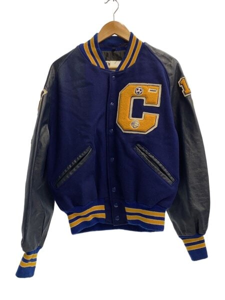 DeLONG(デロング) / スタジャン/M/--/NVY | 古着の販売・通販なら