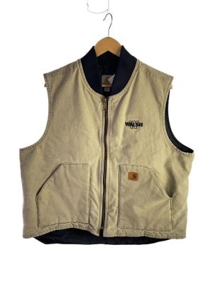 Carhartt(カーハート) / 70s/ダック地ベスト/裏ボア/SCOVILL ZIP/BRW