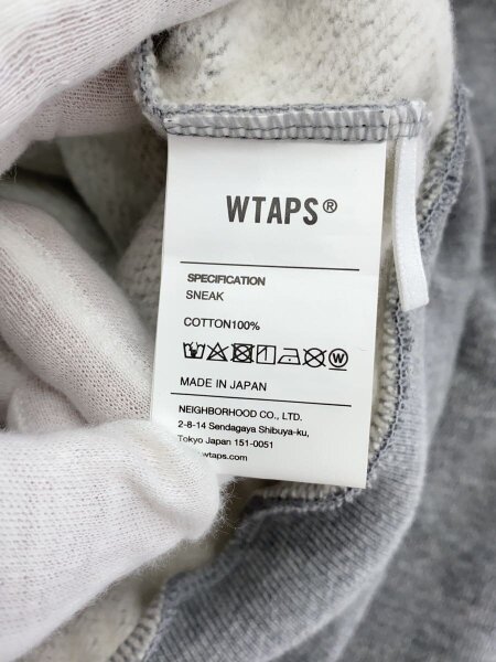 WTAPS(ダブルタップス) / スウェット/4/コットン/GRY/Urban Territory