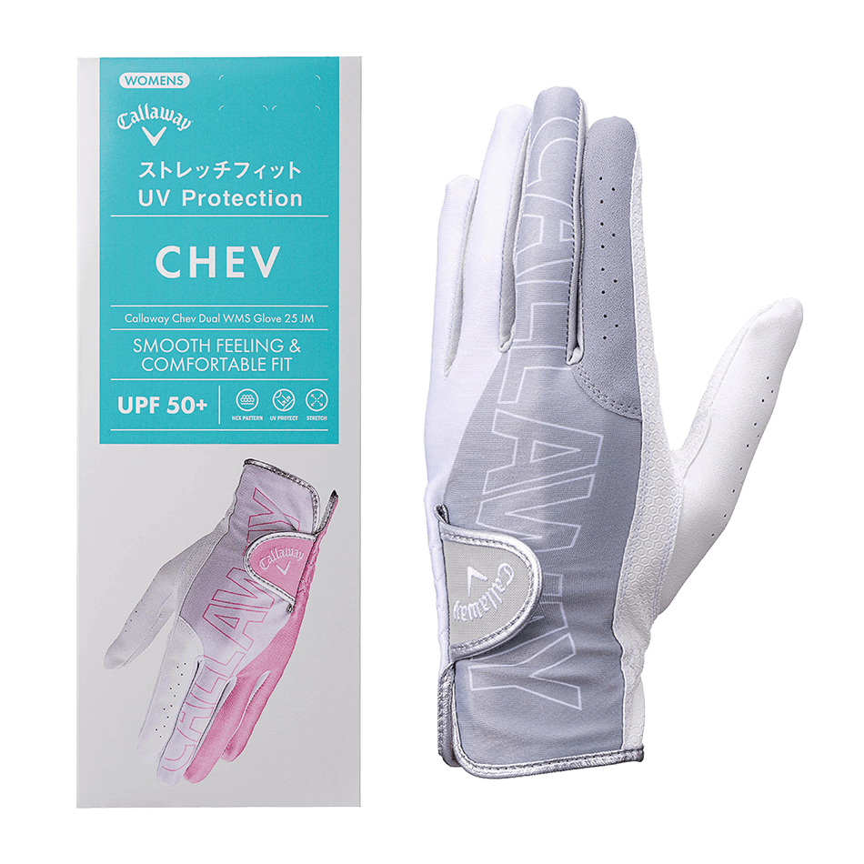 キャロウェイ シェブ デュアル グローブ ウィメンズ 25 JM（両手用）