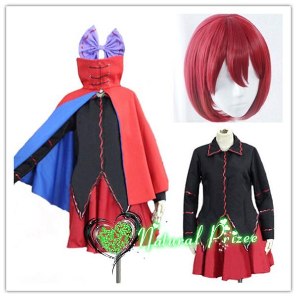 コスプレ衣装+ウィッグ 東方Project 東方輝針城 赤蛮奇☆鬼人正邪 変装