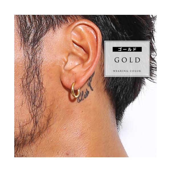 人気 メンズ レディース ブランド SBG ゴールド ステンレス フープ