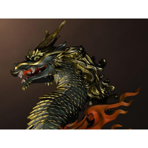 海洋堂 タケヤ式自在置物 麒麟 着彩版 /【Buyee】