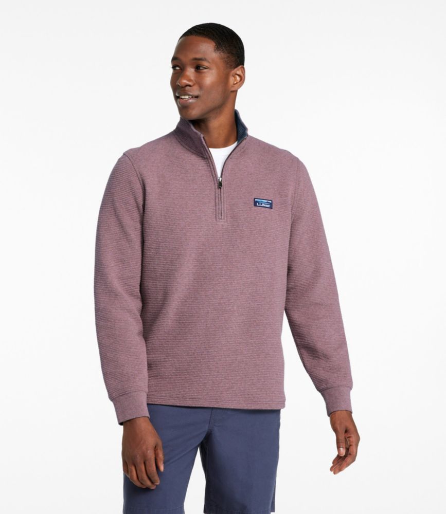 Men's Lakewashed Double-Knit Quarter-Zip Pullover | Sweatshirts