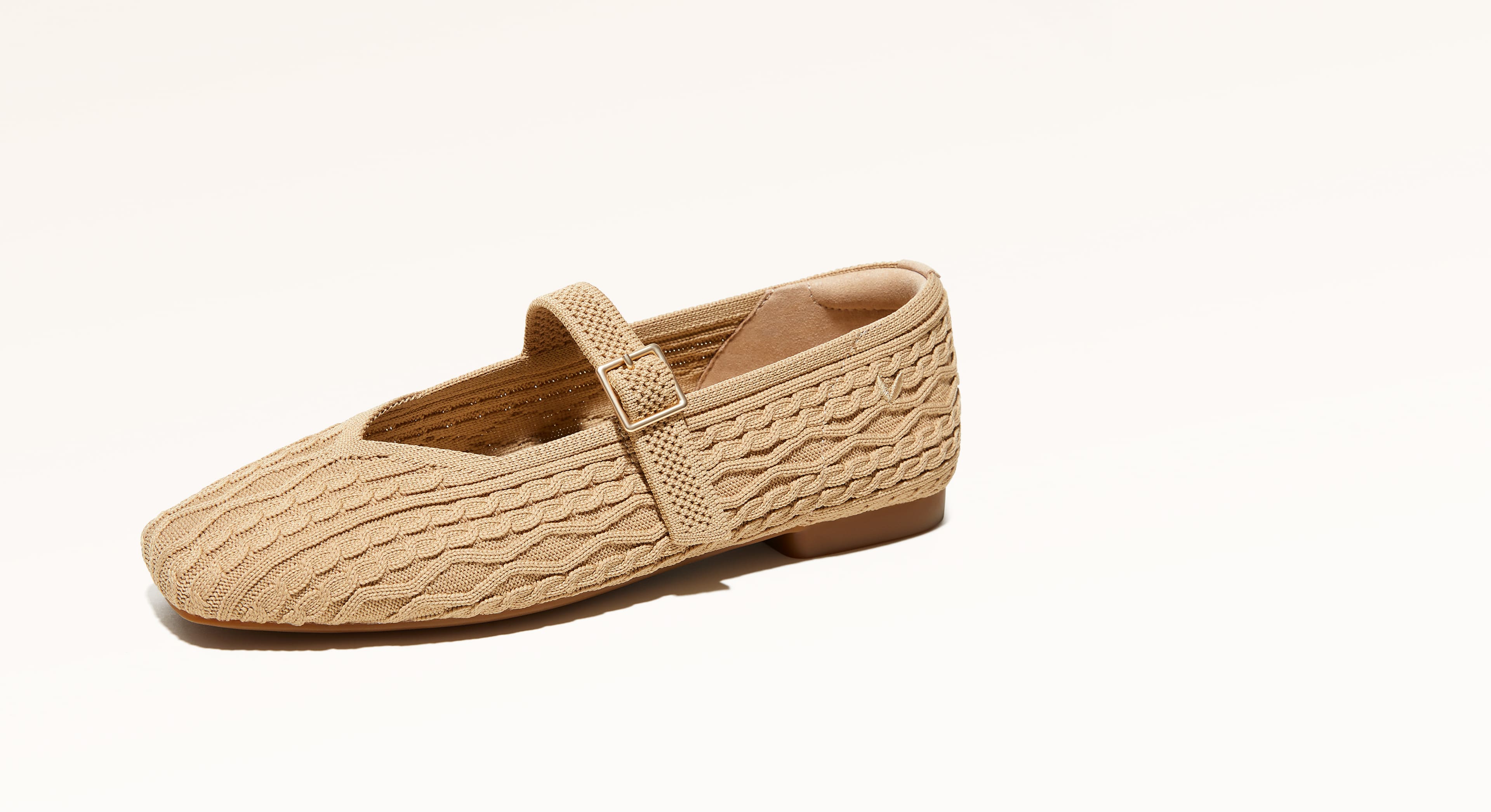 Margot™ Mary Jane]スクエアトゥ メリージェーン フラットシューズ