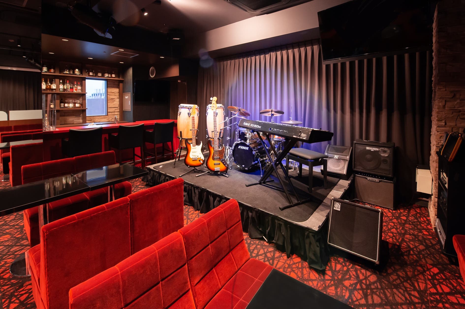 銀座レンタルスタジオルアン・動画配信・カラオケ・食事(持込可)・Live