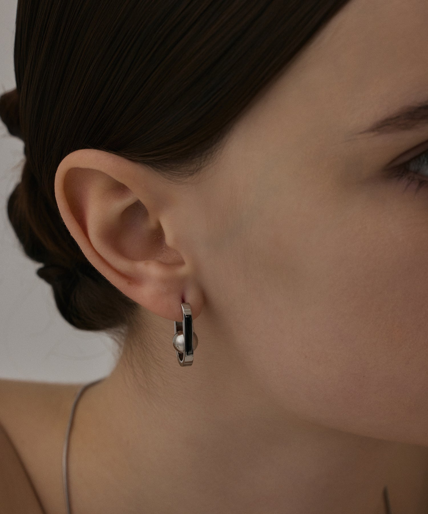 予約販売(2月下旬発送予定)】[シルバー]ボトムボールピアス