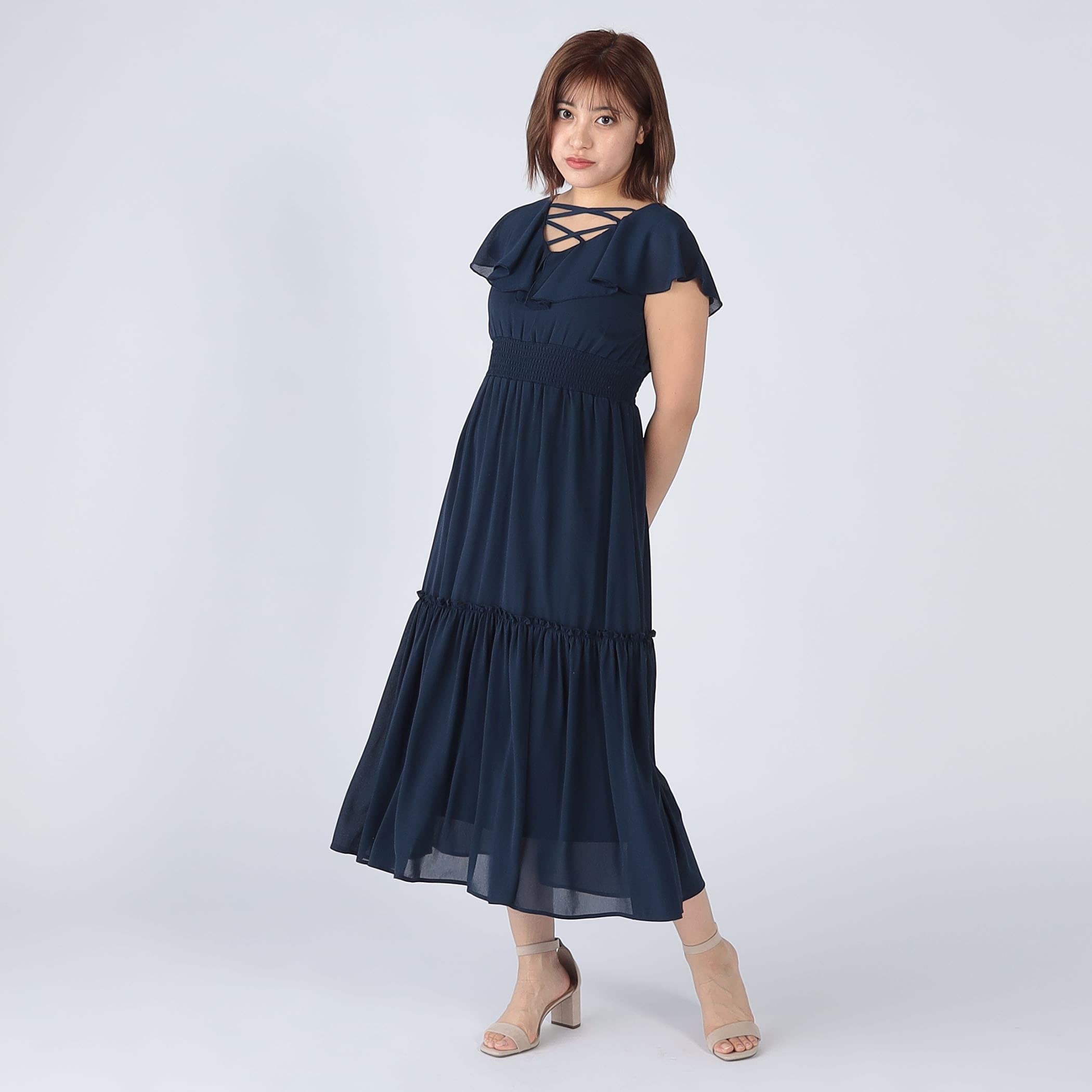 フリルティアードワンピース｜ワンピース｜CECIL McBEE(セシルマクビー