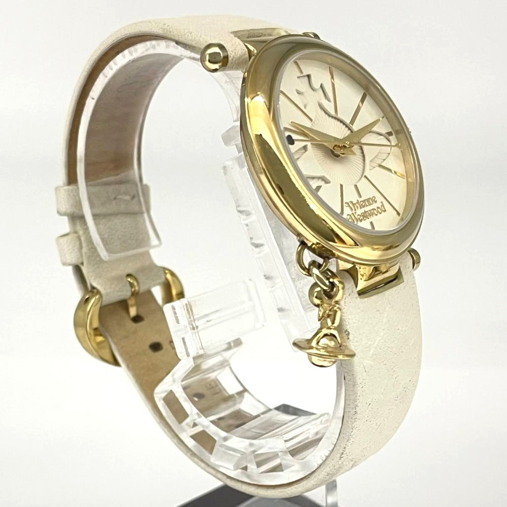 ヴィヴィアン・ウエストウッド ホワイト文字盤 32mm 2025年11月電池