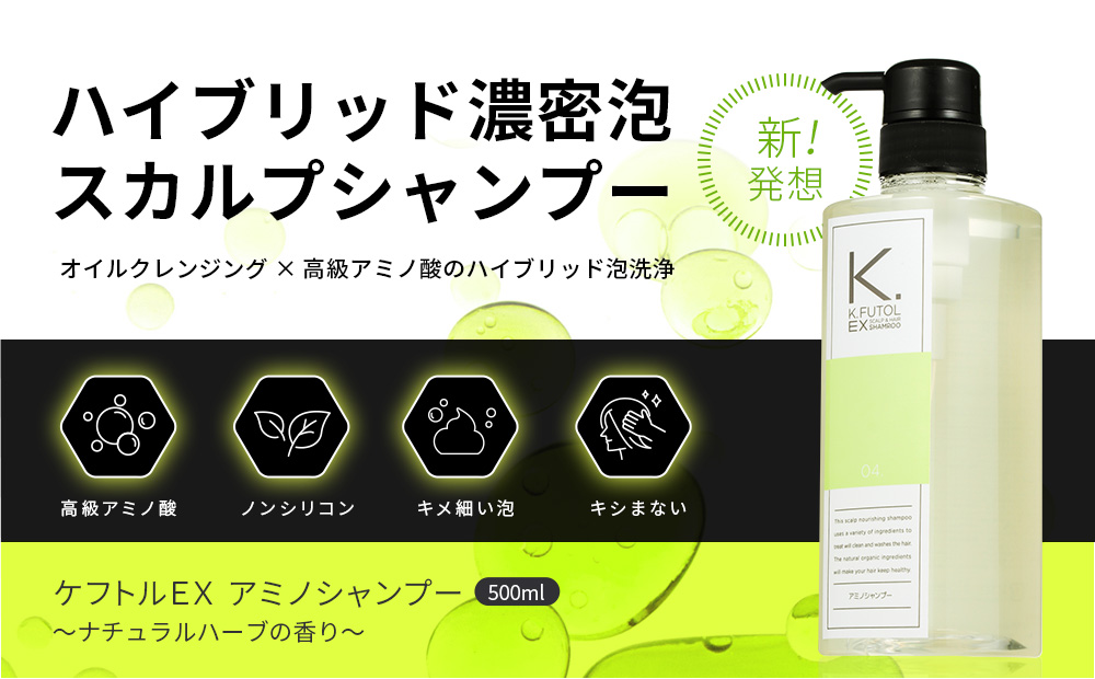 商品詳細 ケフトルEX-シャンプー＆コンディショナー ボトルセット