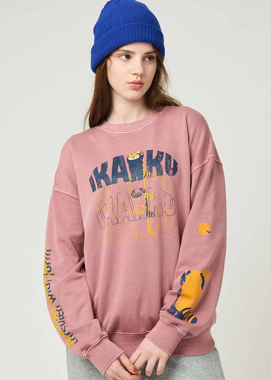 イカク｜ピグメントスウェット｜ユニセックス｜グラニフ(graniph)公式