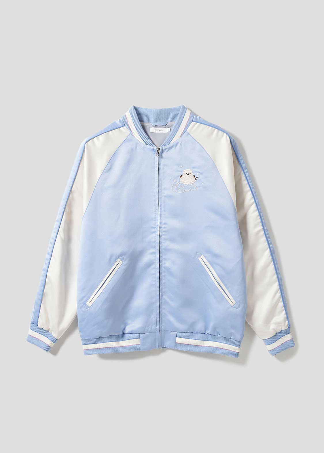 シマエナガ｜スカジャン｜ユニセックス｜グラニフ(graniph)公式