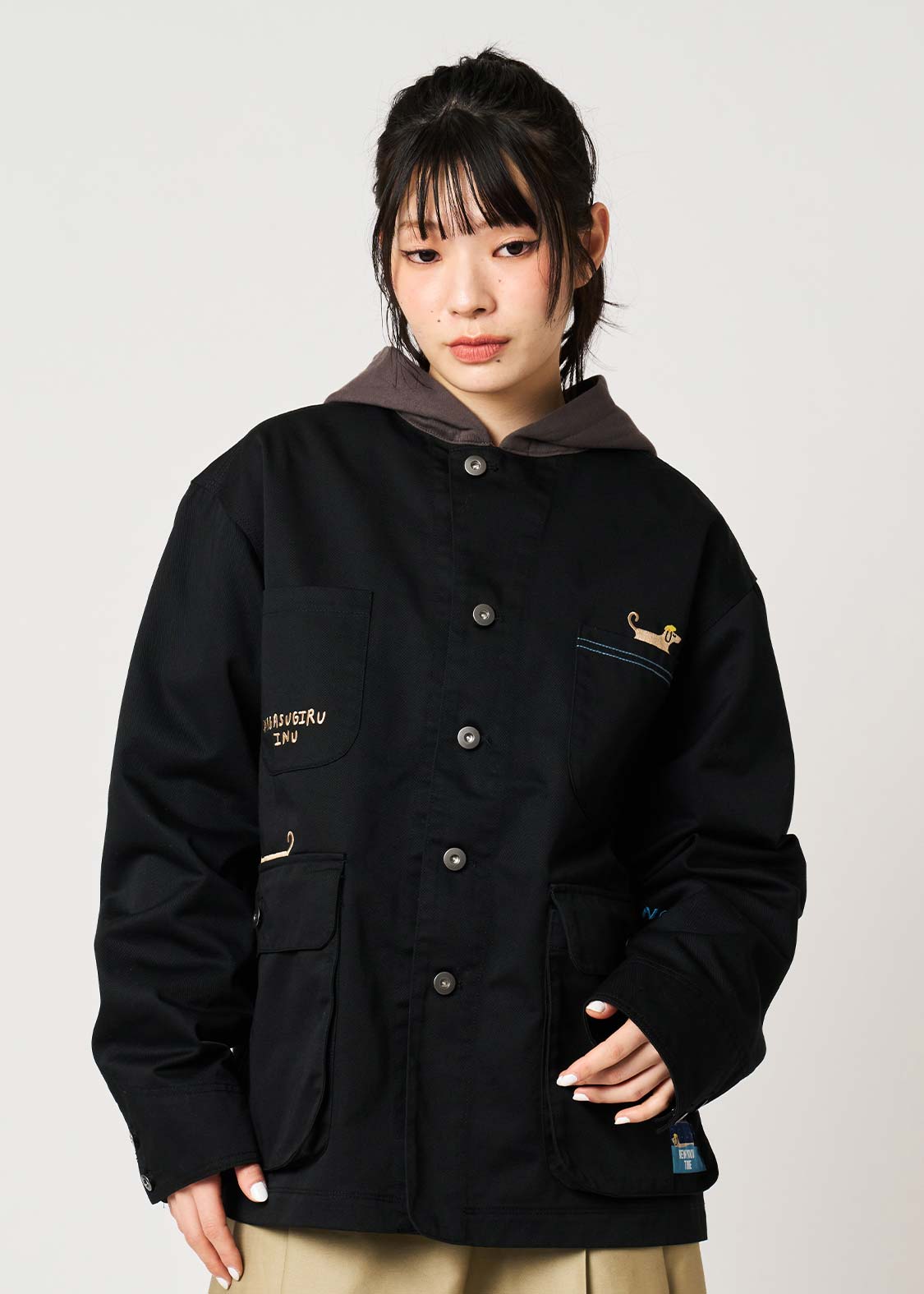 ナガスギルイヌ インジャパン｜スカジャン｜ユニセックス｜グラニフ