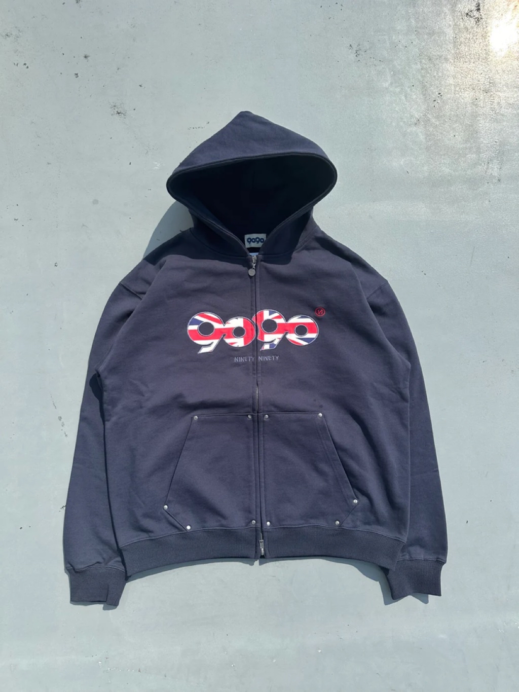 9090 OG Logo Assort Zip Hoodie