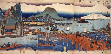 日本八景づくし乃内 近江八景