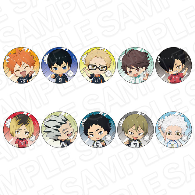 ハイキュー!!」日向翔陽、影山飛雄、孤爪研磨らがキュートな二等身で