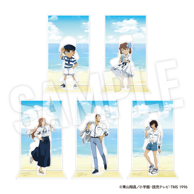 コナン、灰原哀、萩原千速らが海辺でリラックス♪「名探偵コナン」新作