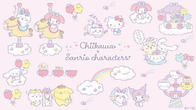 ちいかわ×サンリオ」シナモロール、マイメロディとコラボ再び♪鎧さん