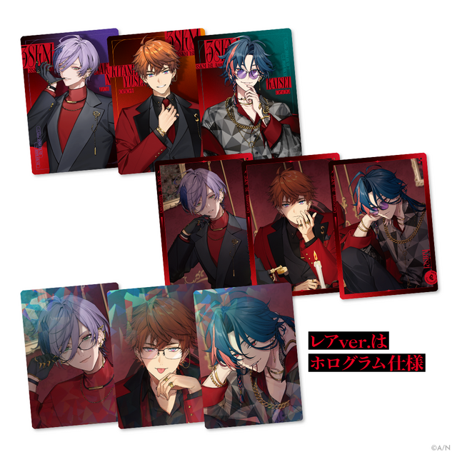 にじさんじ」所属VTuberユニット・3SKMの1周年記念グッズ登場