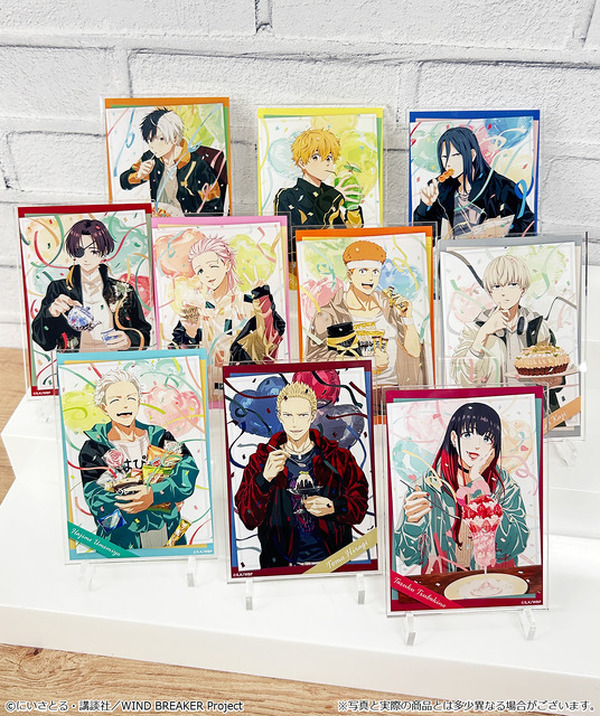 WIND BREAKER」桜遥、蘇枋隼飛、梶蓮たちのバースデーイラストがグッズ