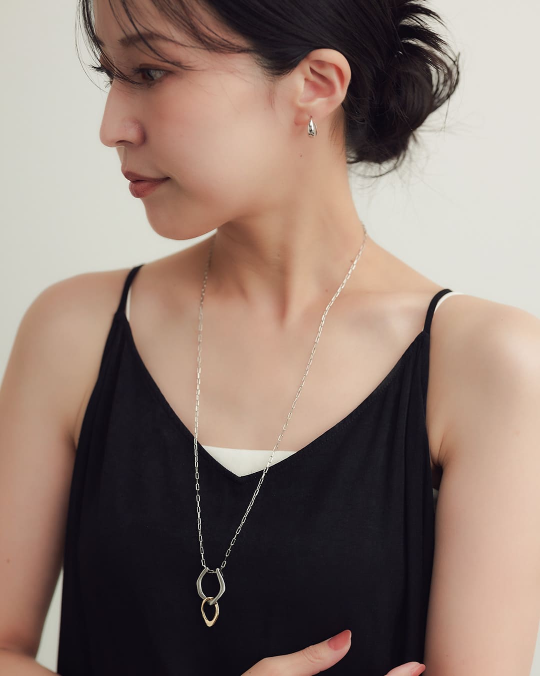 1/30(金)20:00～再入荷】【18KGP】マルチwayロングネックレス＜ChooMia