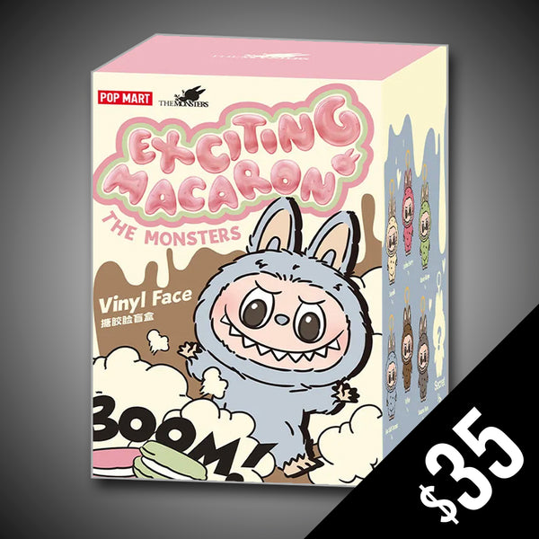 POP MART - LABUBU: The Monsters: Exciting Macaron: One Blind Box