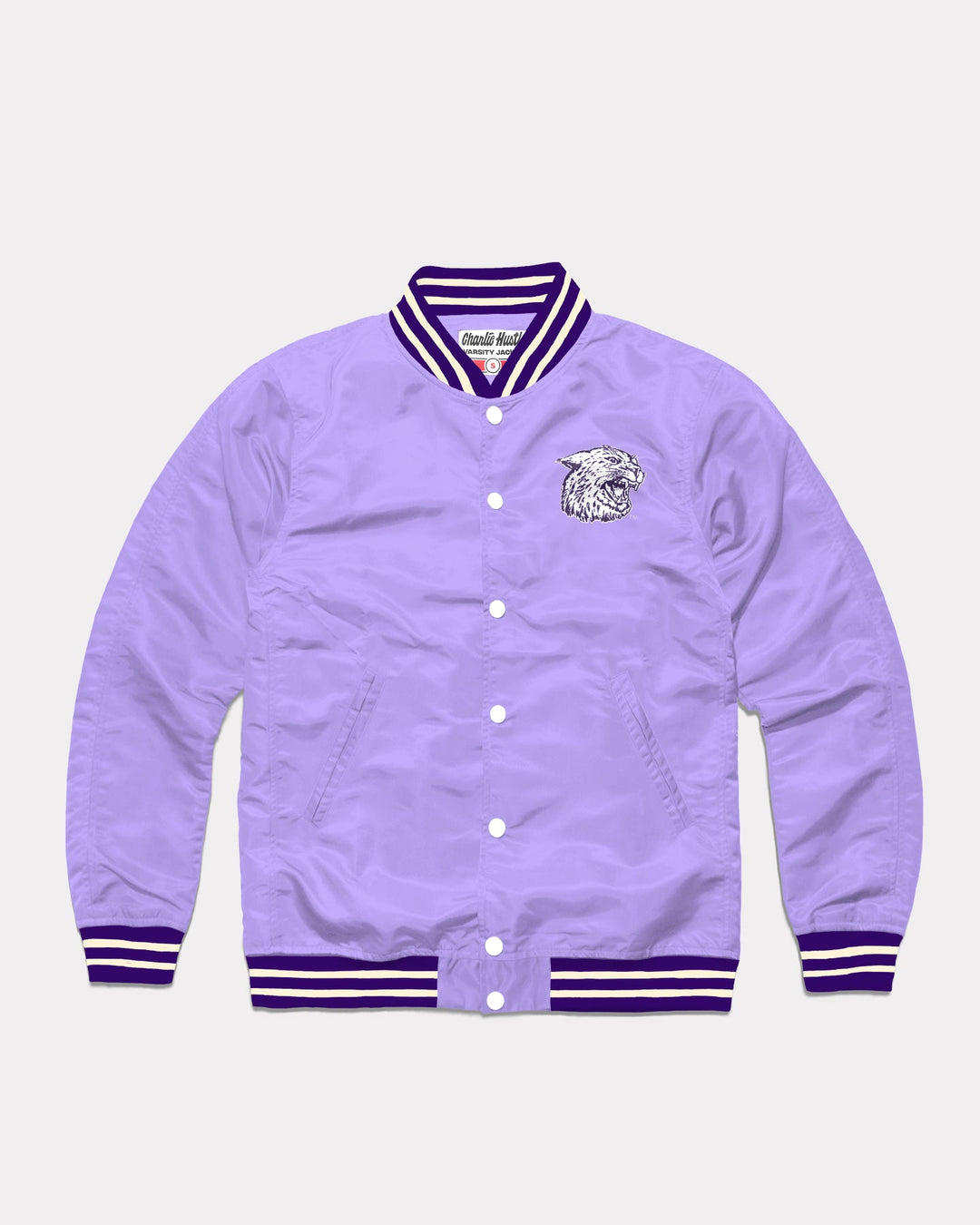 Kansas State University Vintage Purple Letterman Jacket | CHARLIE