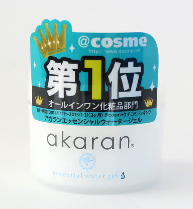 akaran アカラン エッセンシャルウォータージェル 120g・50g