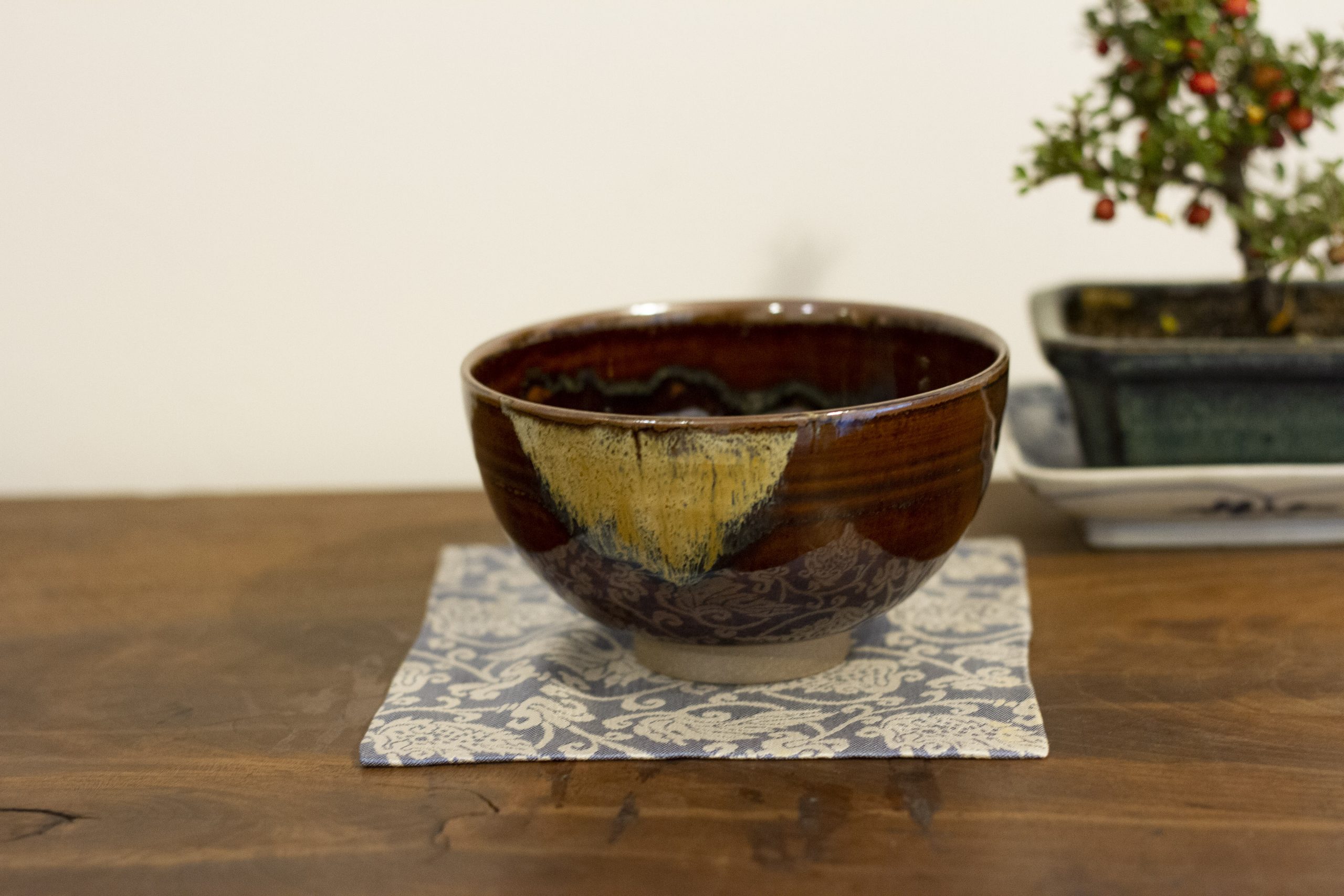 販売》初代 鬼丸碧山作 -高取茶碗- - 京都 大徳寺近くお茶道具の買取