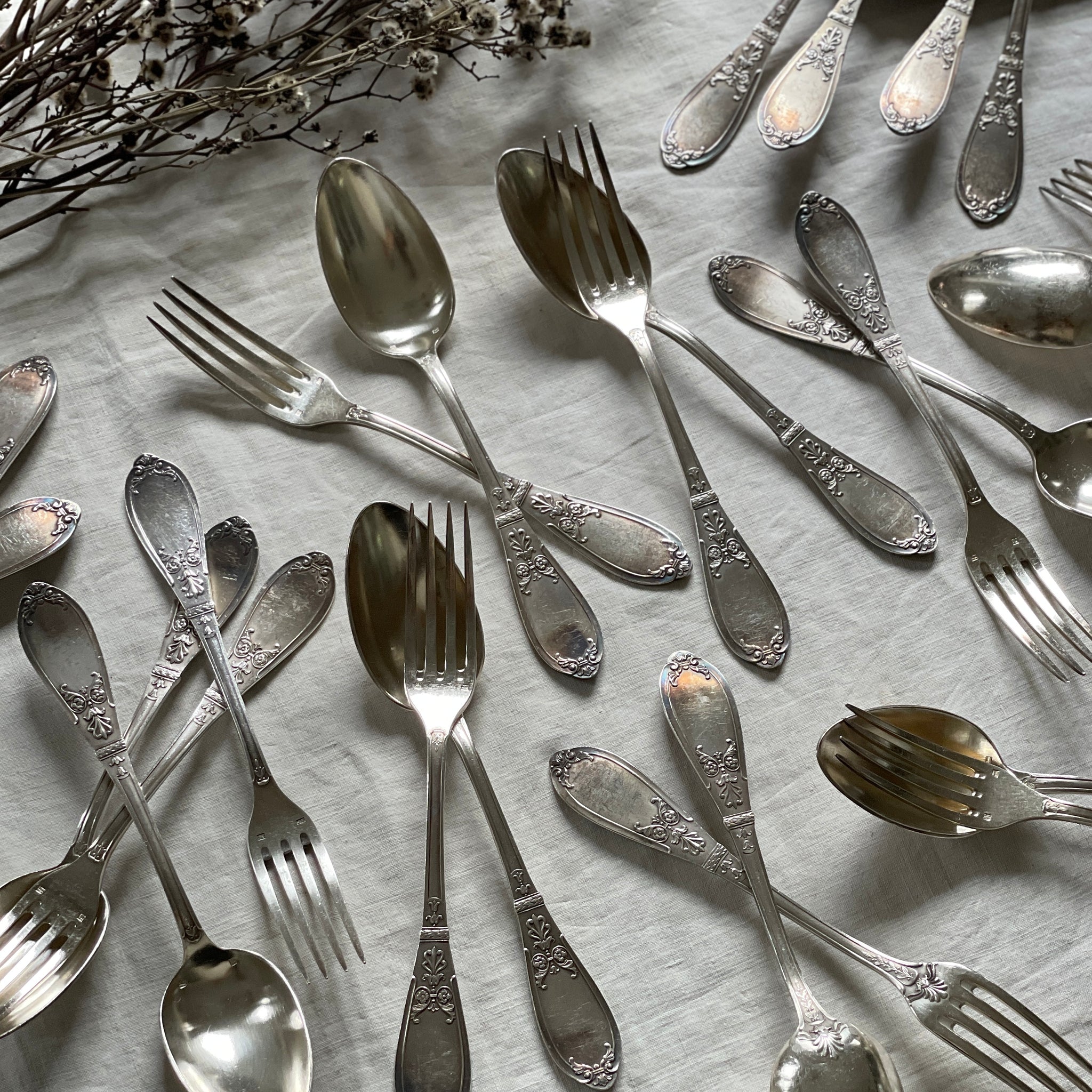 アンティーク フランス製メロン専用ナイフセット（1920〜30年代