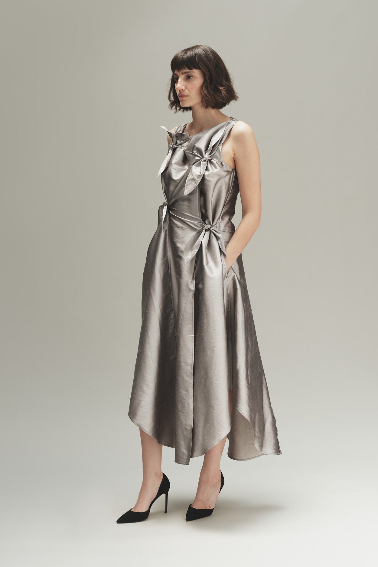 TABEA DRESS - LAVENDER – Chelsea Mak Clothing