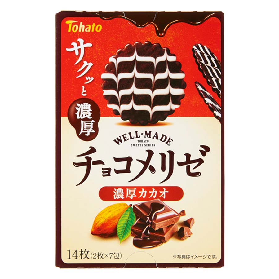 チョコメリゼ 濃厚カカオ 14枚 – CheerApp