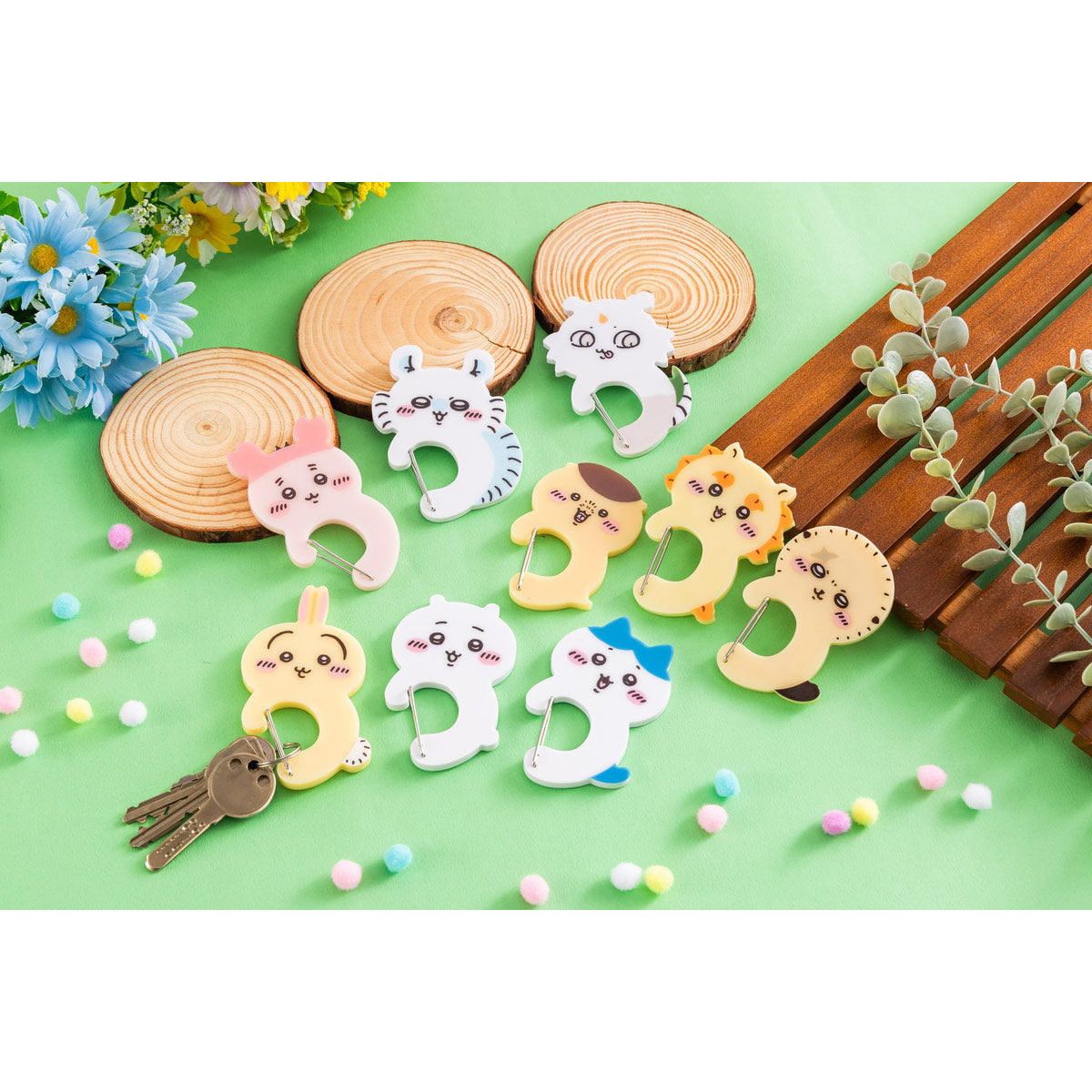 ちいかわ ダイカットアクリルカラビナ（モモンガ） | ちいかわ