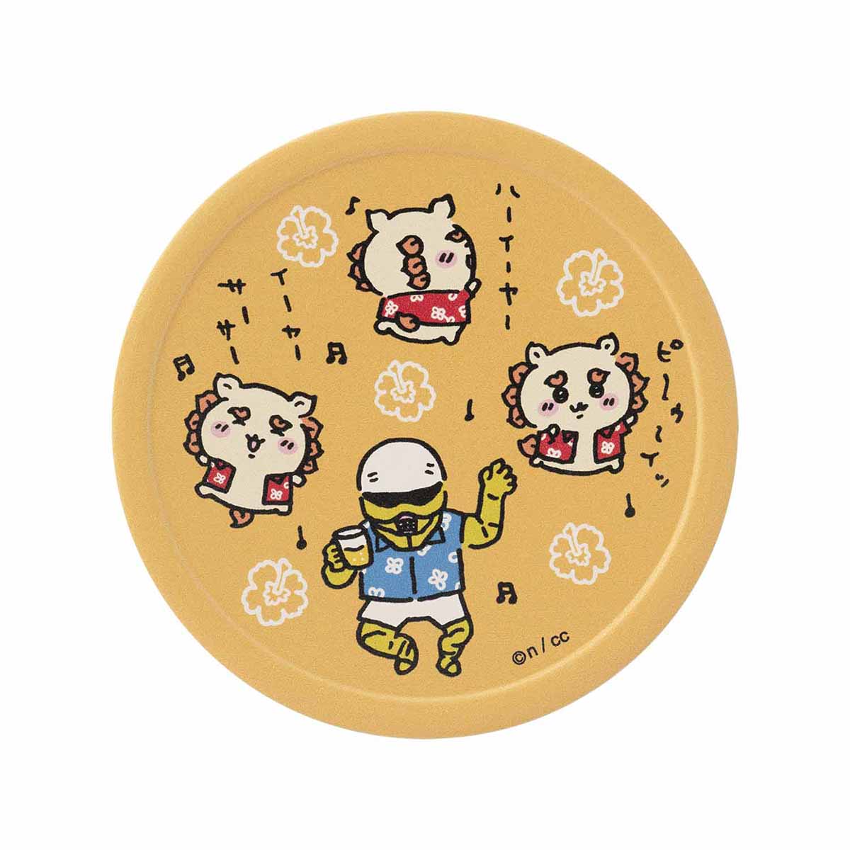 ちいかわ シーサー祭り！！！ 美濃焼吸水コースター（ピ～ゥ～イッ