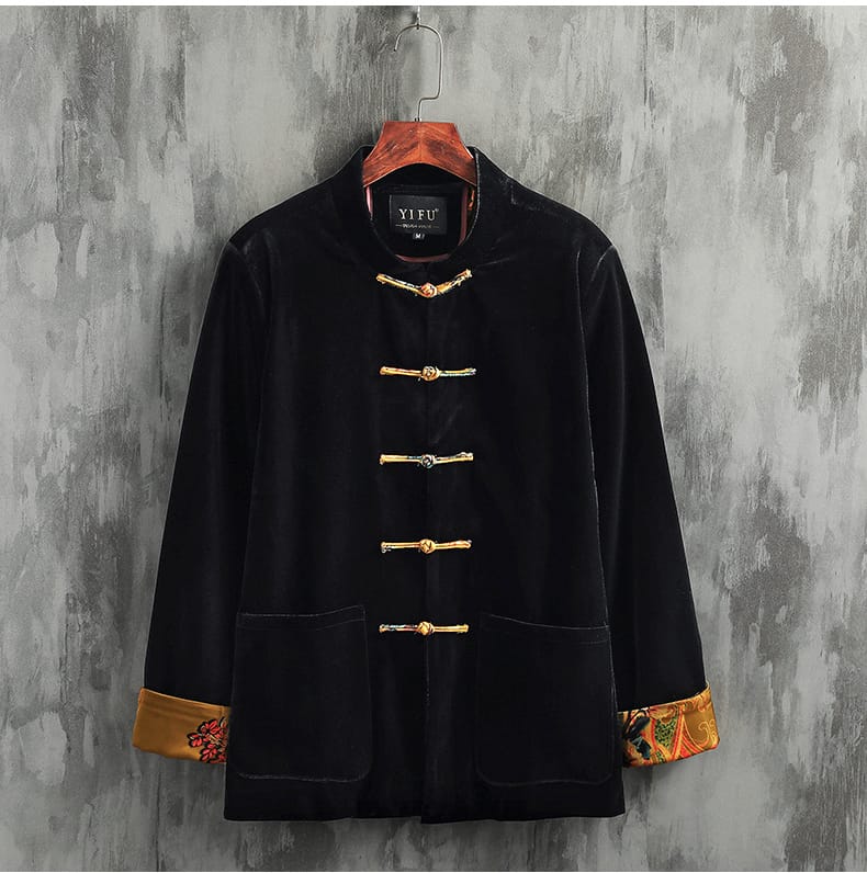 ベロアチャイナジャケット（ ジャケット・アウター）｜チャイナカジュアル