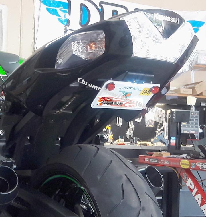 Kawasaki ZX14R Tail Tidy Fender Eliminator Kit from Sport Bike Lites