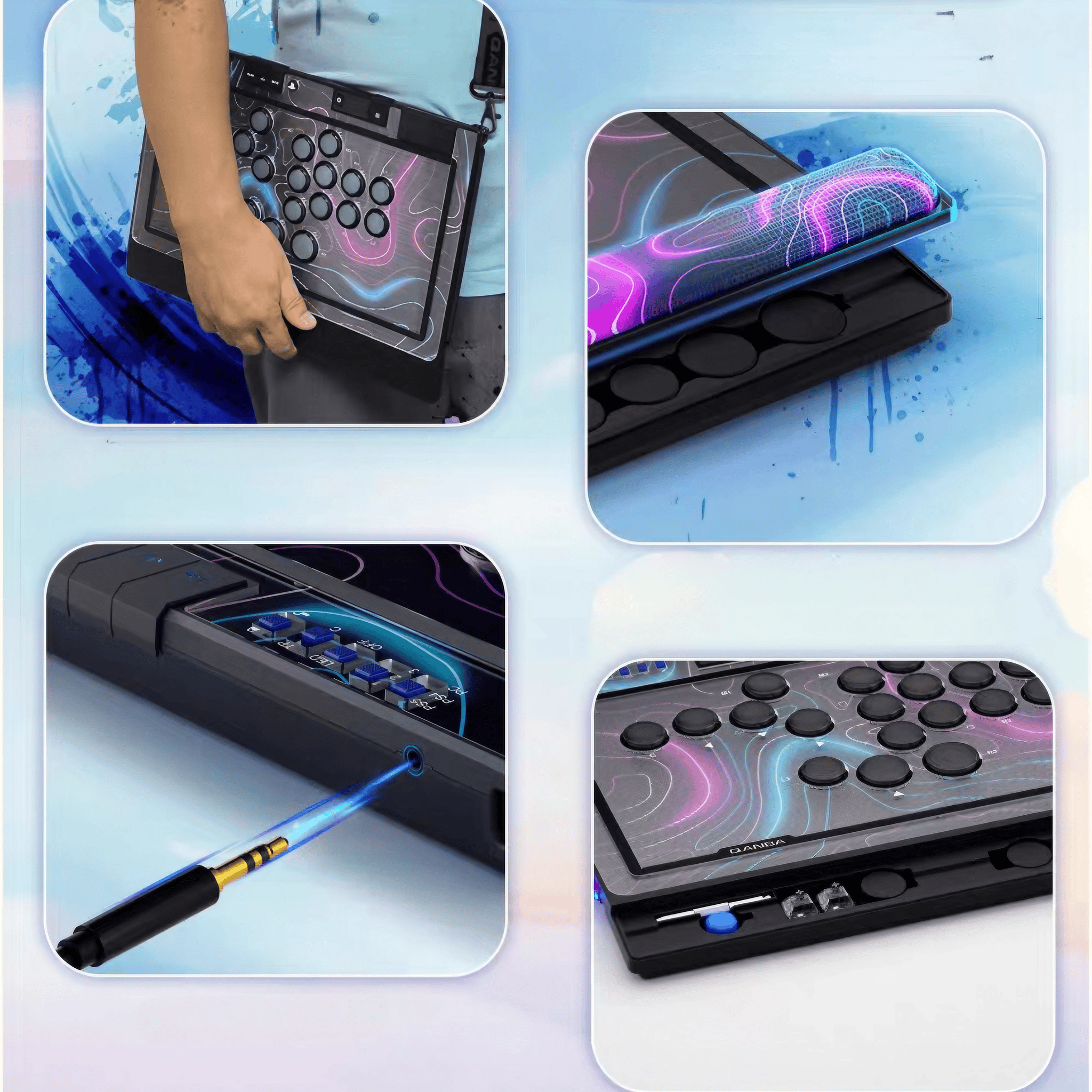 Qanba Sapphire Arcade Controller | レバーレスコントローラー