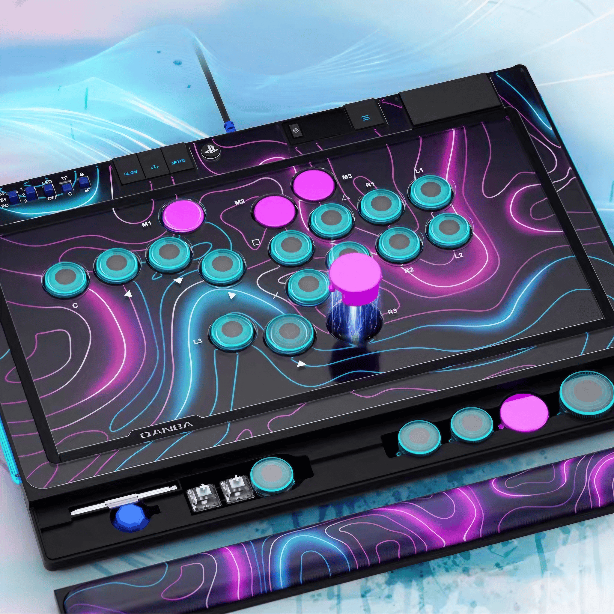 Qanba Sapphire Arcade Controller | レバーレスコントローラー