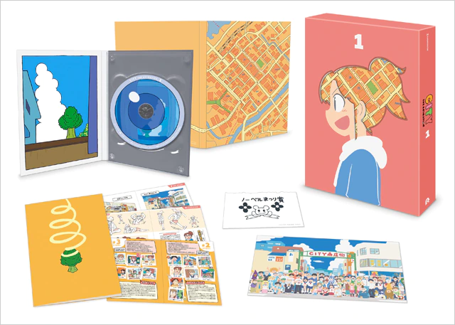 Blu-ray&DVD 第1巻 | 『CITY THE ANIMATION』公式サイト