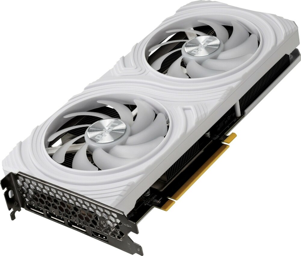 NVIDIA GeForce RTX 4060 Ti Palit Dual White 8Gb (NE6406T019P1