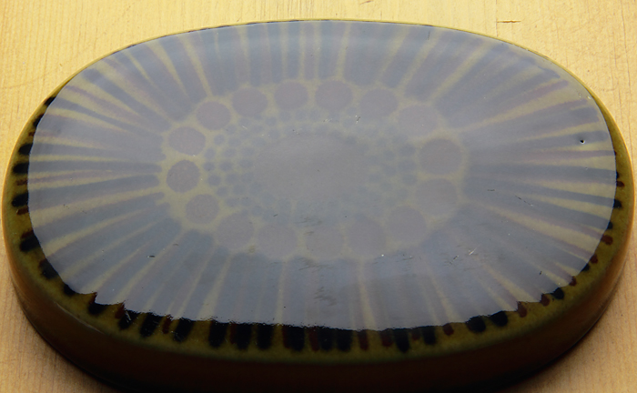 ヴィンテージ】Arabia/アラビア/KOSMOS/コスモス/バターケース COMFOTA