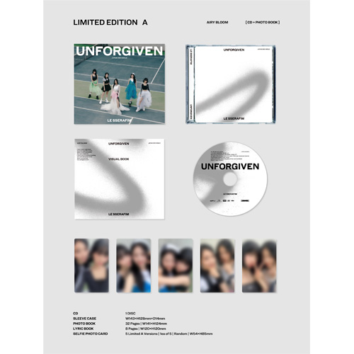 UNFORGIVEN [4形態セット][CD MAXI][+DVD] - LE SSERAFIM - UNIVERSAL