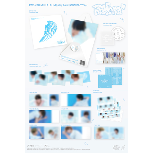 play hard [COMPACT Ver.][7形態セット][CD] - TWS - UNIVERSAL MUSIC