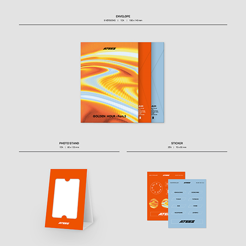 GOLDEN HOUR : Part.3 [POCAALBUM VER.][デジタルコード] - ATEEZ