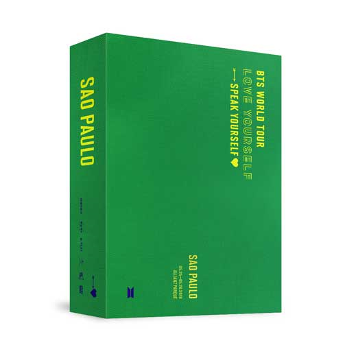 BTS WORLD TOUR 'LOVE YOURSELF: SPEAK YOURSELF' SAO PAULO[DVD